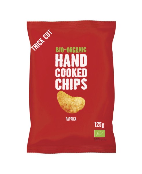 Handcooked-Kartoffelchips Paprika, 125g
