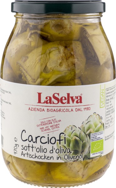 Artischocken in Olivenöl - Grossgebinde, 1kg