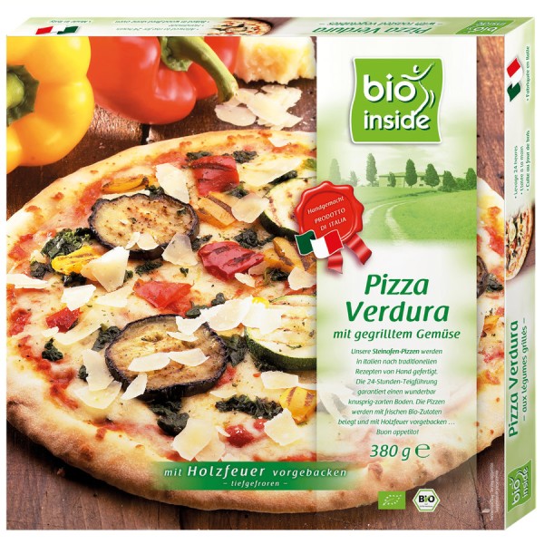 TK-Pizza Verdura bio inside, 380g