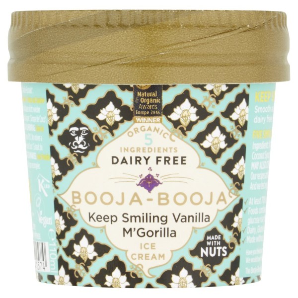 Eisbecher Keep Smiling Vanilla M`Gorilla vegan, 110ml