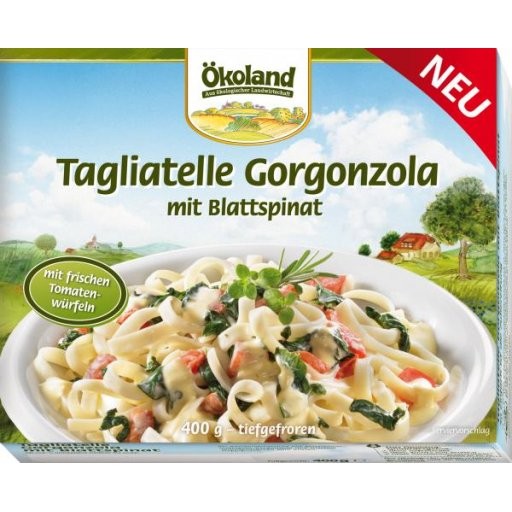 TK-Tagliatelle Gorgonzola Blattspinat, 400g