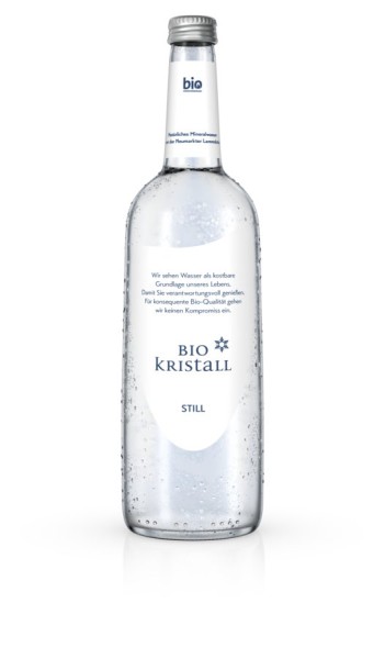 Mineralwasser BioKristall still, 0,75l
