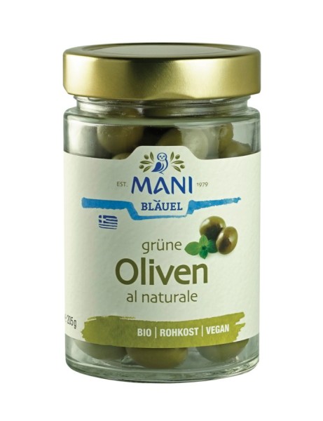 Oliven grün al naturale, 205g