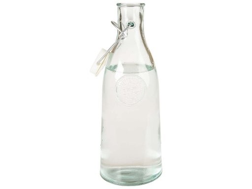 Glasflasche Authentic Recycl.Glas Bügelverschl. 1l, Stück