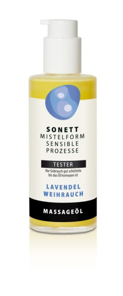 TESTER Mistelform Massageöl Lavendel-Weihrauch, 70ml