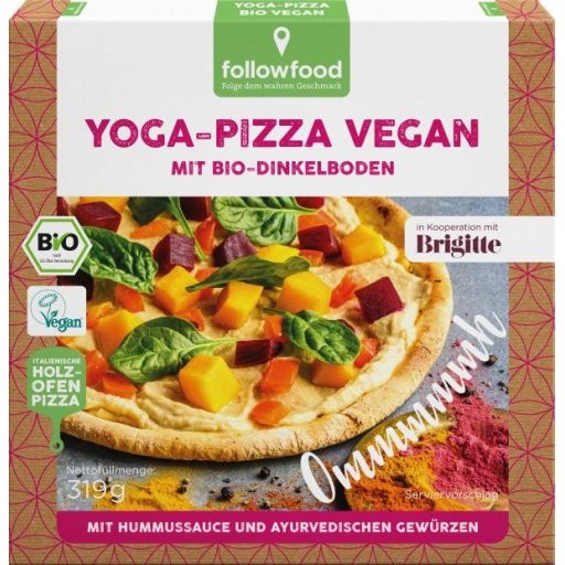 TK-Holzofen-Dinkel-Pizza Yoga vegan, 319g