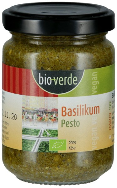 Basilikum-Pesto vegan, 125ml