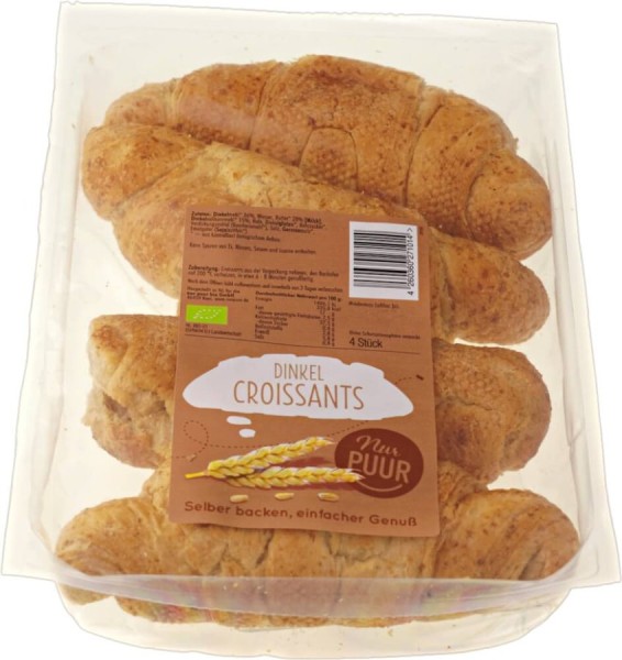 Dinkel-Croissants 4St, 200g