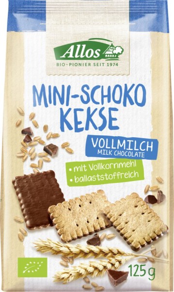Mini-Schoko-Kekse mit Vollmilchschokolade, 125g