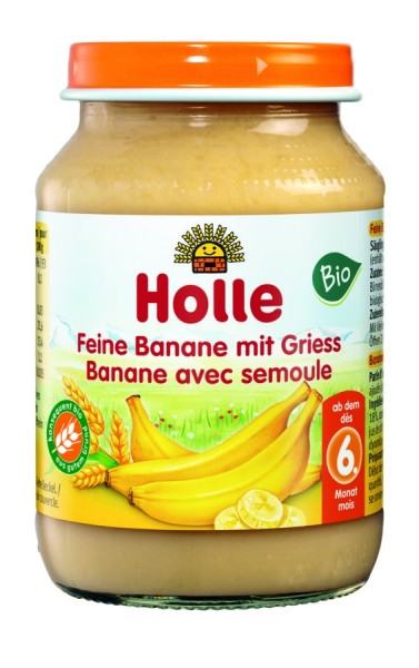 Feine Banane mit Grieß, 190g