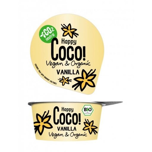Happy Coco Vanilla vegan, 125g