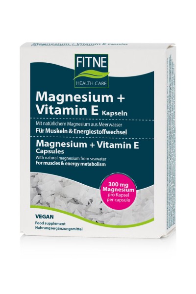Magnesium-Vitamin E - Kapseln, 60Stück