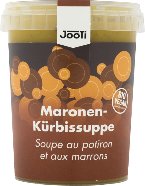 Frische Maronen-Kürbis-Suppe vegan, 450g