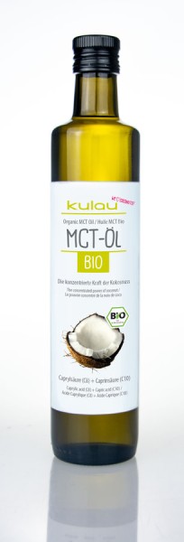 MCT Öl aus 100% Kokosöl, 500ml