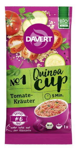 Quinoa-Cup Tomate-Kräuter, 65g