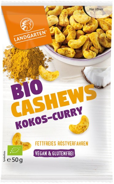 Cashews Kokos-Curry, 50g
