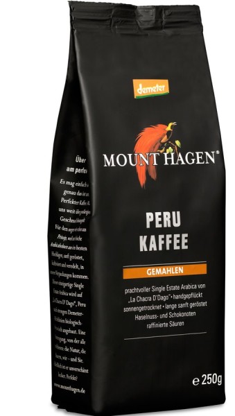 Röstkaffee Peru gemahlen, 250g
