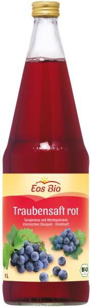 Eos-Traubensaft rot, 1,0l