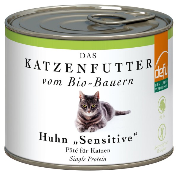 Katzenfutter Huhn sensitiv - Dose, 200g