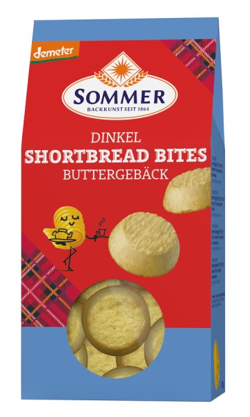 Shortbread Bites aus Dinkel DEMETER, 150g