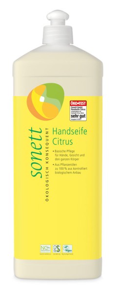 Handseife Citrus - Nachfüllflasche, 1,0l