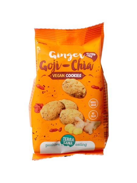 Cookies Ingwer-Goji-Chia vegan, 150g