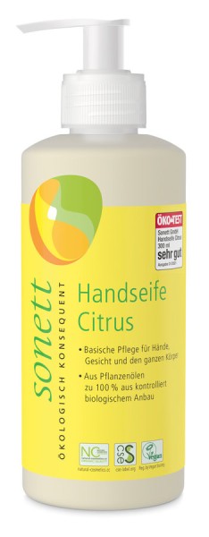 Handseife Citrus - Spender, 300ml