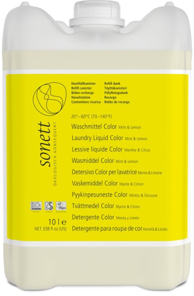 Flüssigwaschmittel Color Mint-Lemon - Kanister, 10l