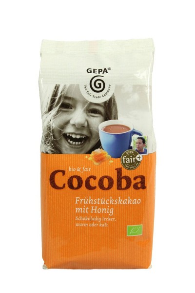 Cocoba Kakaogetränk mit Honig instant FairTrade, 400g