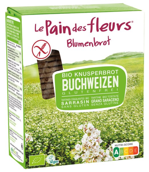 Blumenbrot Buchweizen glutenfrei, 150g