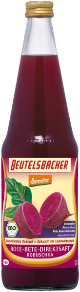 Rote Bete-Saft Robuschka samenecht DEMETER, 0,7l
