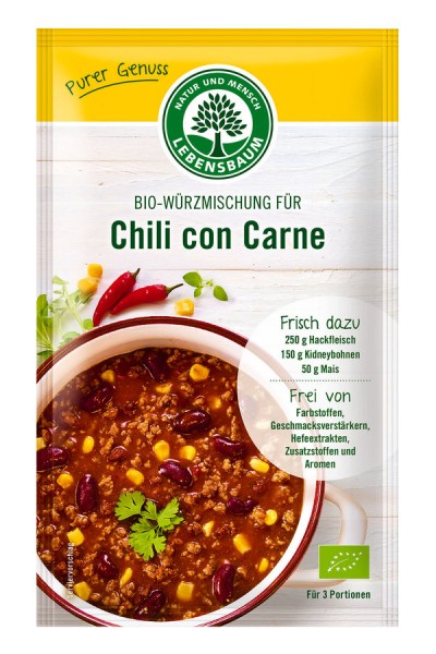 Würzmischung für Chili con Carne- Portionsbeutel, 30g