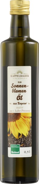 Sonnenblumenöl aus Bayern BIOLAND, 500ml