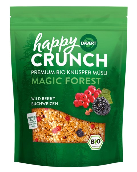 Happy Crunch Magic Forest Wild Berry Buchweizen, 325g
