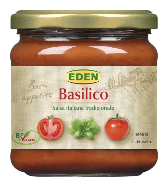 Basilico - Tomatensauce mit Basilikum, 375g