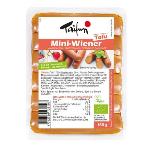 Tofu-Mini-Wiener 6St, 160g