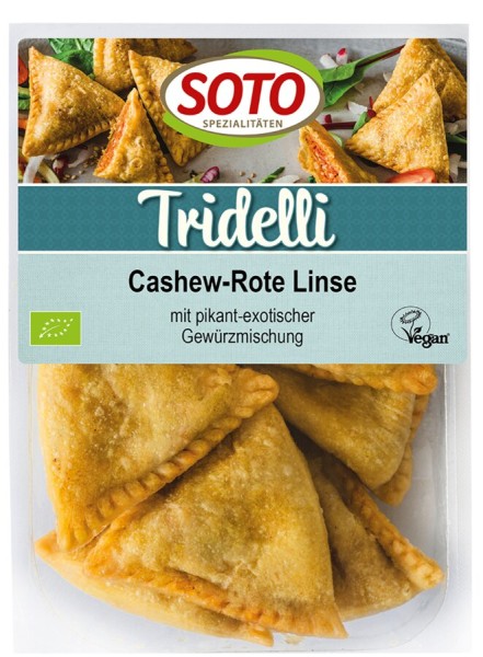 Tridelli Cashew-Rote Linse 6St, 180g