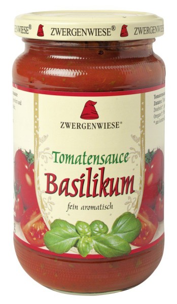 Tomatensauce Basilikum glutenfrei, 350g