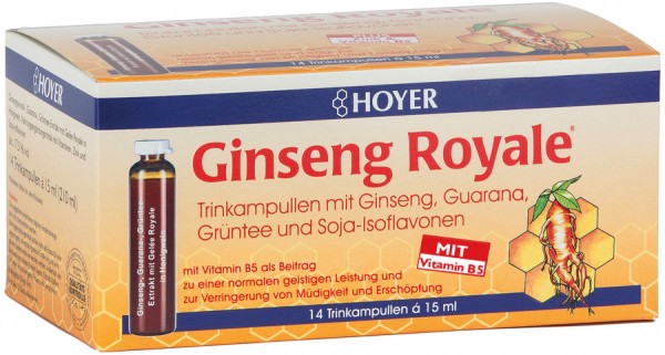 Ginseng Royale KONVENTIONELL - Ampullen, 14x15ml