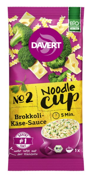 Noodle-Cup Brokkoli-Käse-Sauce, 64g