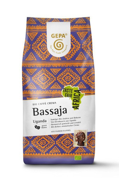 Taste fair Africa - Kaffee Crema Bassaja - Bohne, 1kg