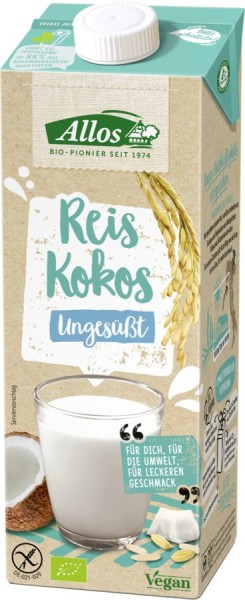 Reis-Kokos-Drink naturell, 1,0l
