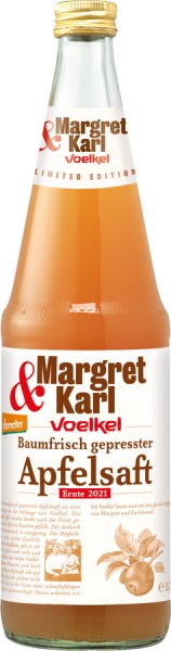 Apfelsaft naturtrüb Margret & Karl DEMETER, 0,7l