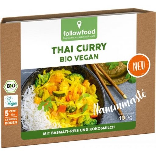 TK-Thai Curry mit Basmati-Reis vegan, 400g