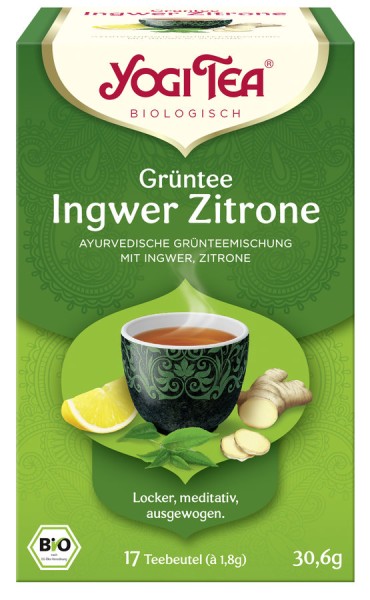 Grüntee - Ingwer Zitrone - Tbt, 17x1,8g