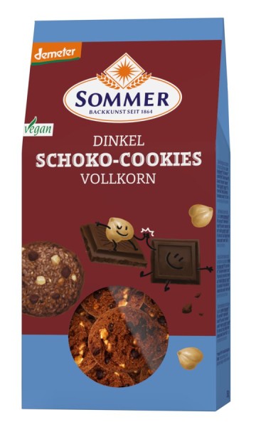 Dinkel-Schoko-Cookies DEMETER, 150g