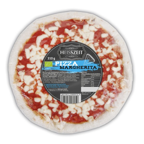 TK-Steinofen-Pizza Margherita Heisszeit, 310g