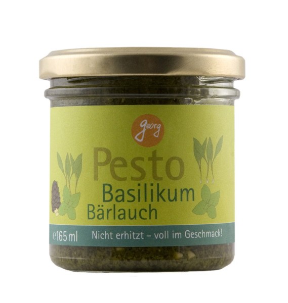Pesto Basilikum-Bärlauch, 165ml