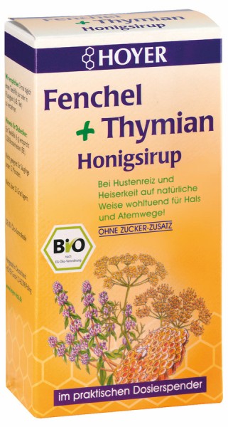 Fenchel-Thymian Honigsirup, 250g