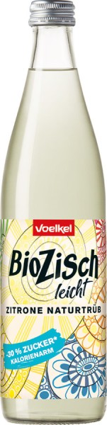 BioZisch leicht Zitrone naturtrüb, 0,5l